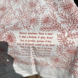 Blessed Assurance Kitchen Towel